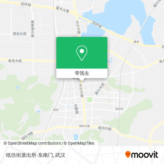纸坊街派出所-东南门地图