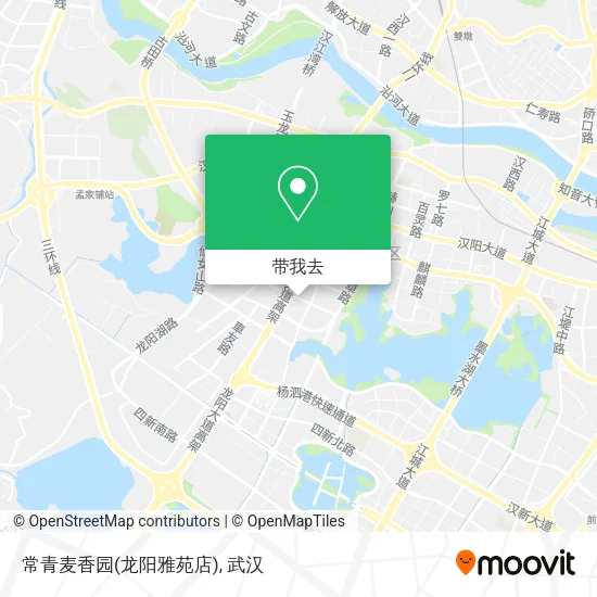 常青麦香园(龙阳雅苑店)地图