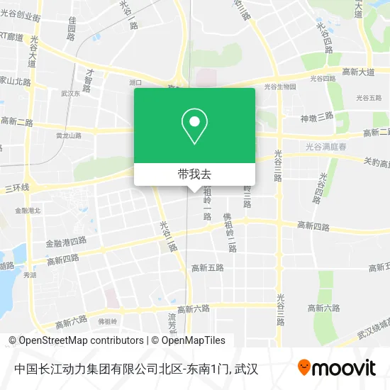 中国长江动力集团有限公司北区-东南1门地图