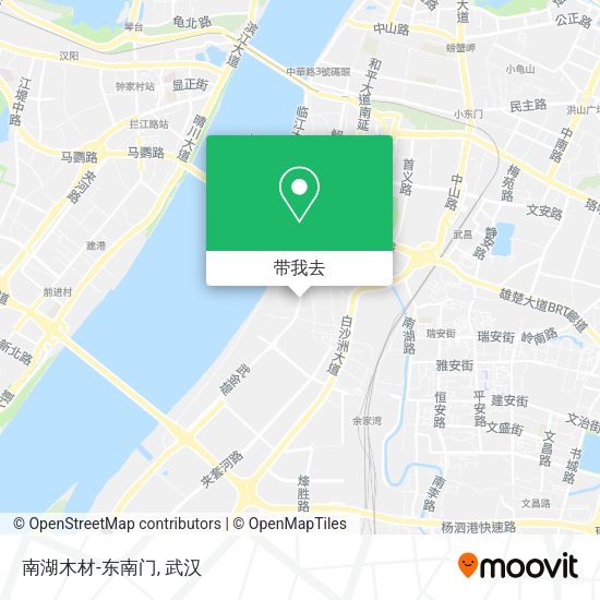 南湖木材-东南门地图