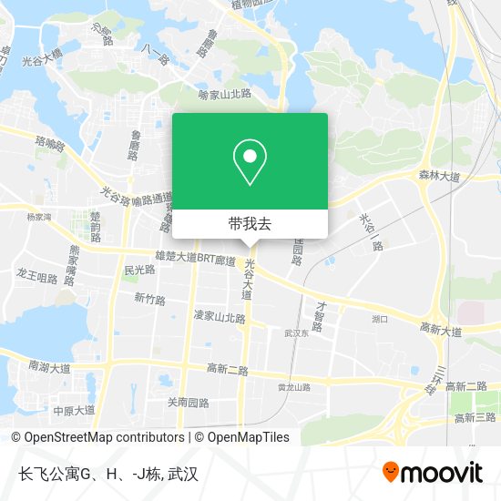 长飞公寓G、H、-J栋地图