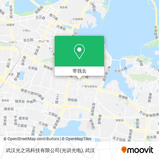 武汉光之讯科技有限公司(光训光电)地图