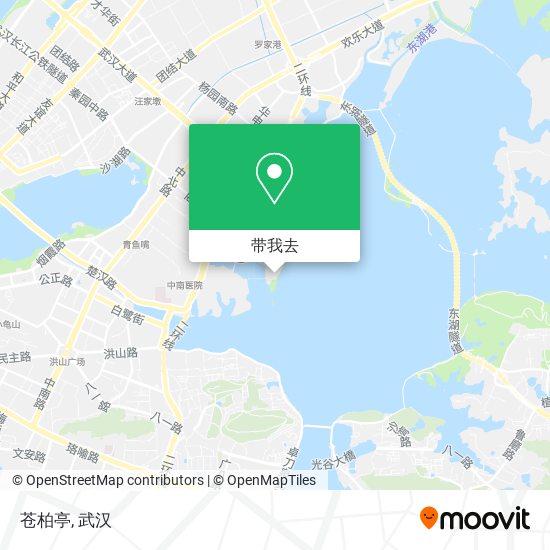 苍柏亭地图