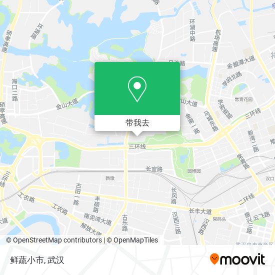 鲜蔬小市地图
