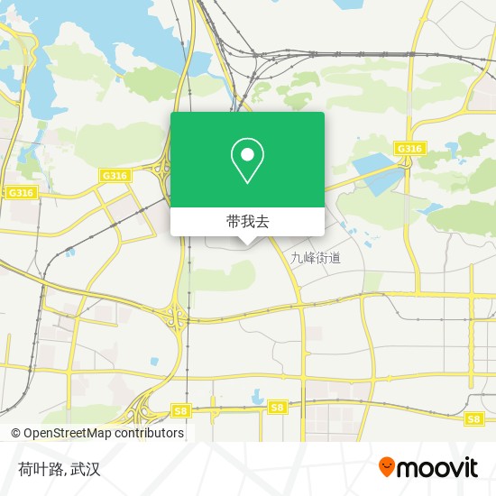荷叶路地图