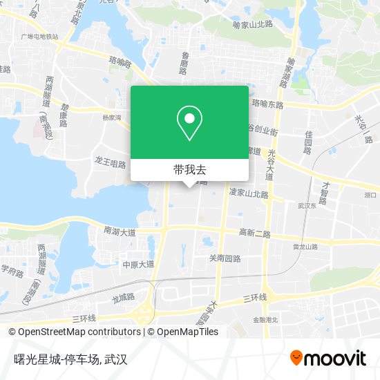 曙光星城-停车场地图