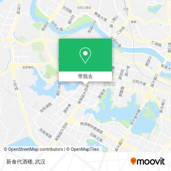 新食代酒楼地图