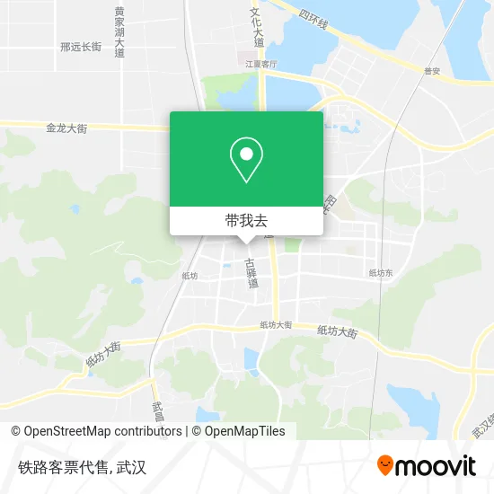 铁路客票代售地图