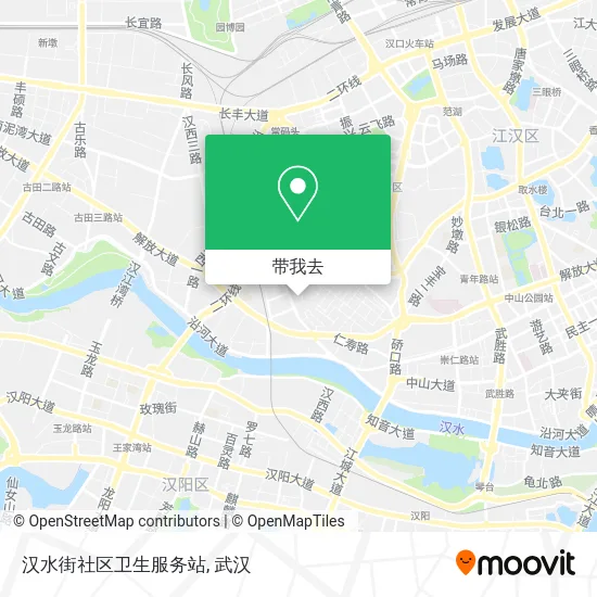 汉水街社区卫生服务站地图