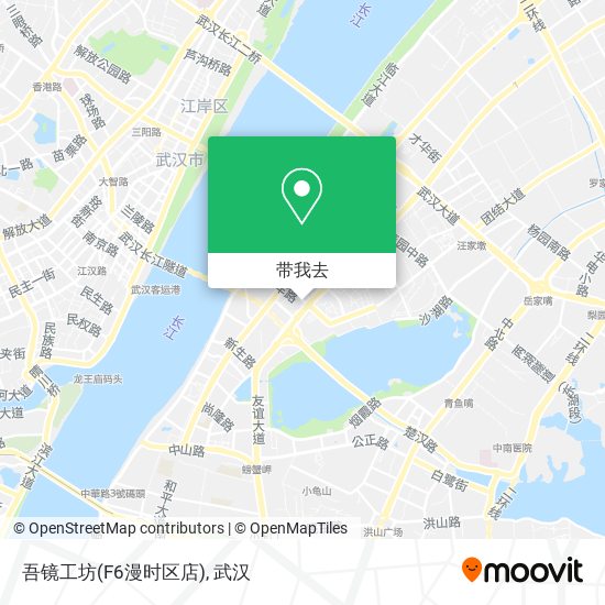 吾镜工坊(F6漫时区店)地图