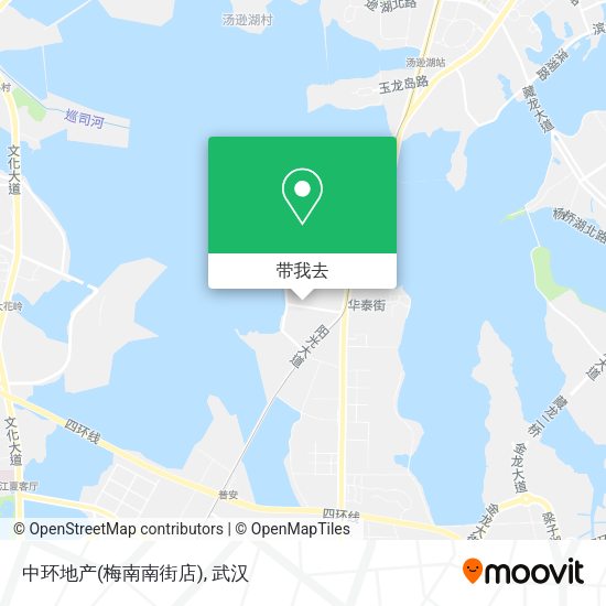 中环地产(梅南南街店)地图