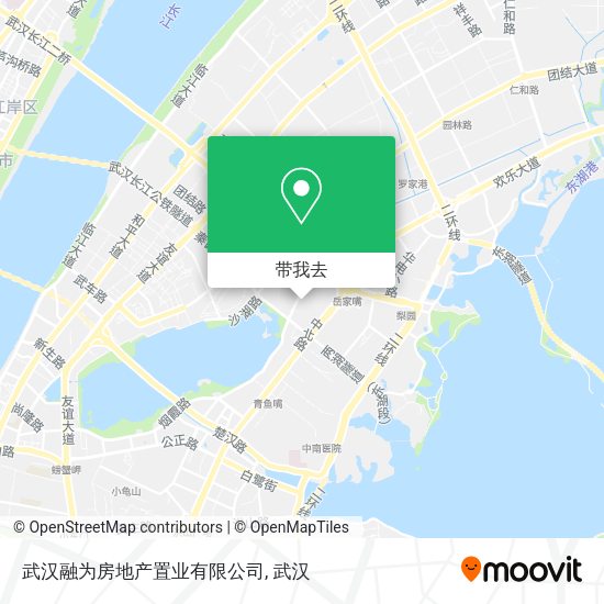 武汉融为房地产置业有限公司地图