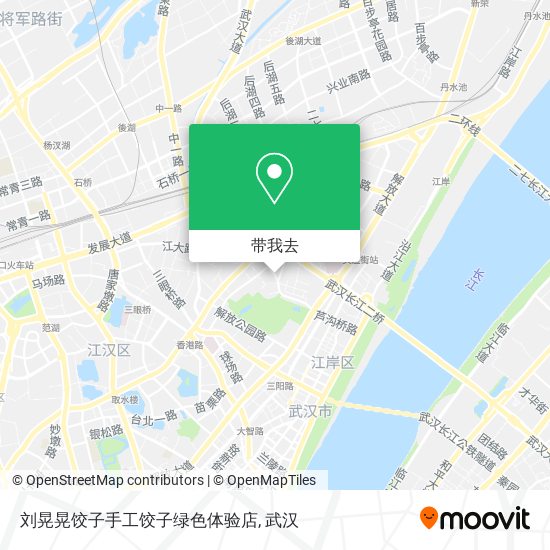 刘晃晃饺子手工饺子绿色体验店地图