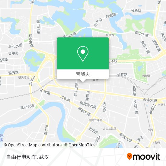 自由行电动车地图