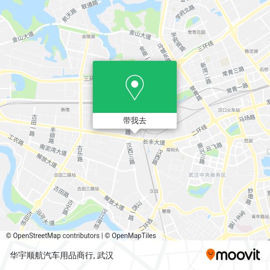 华宇顺航汽车用品商行地图