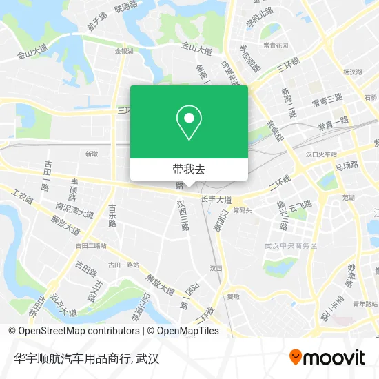 华宇顺航汽车用品商行地图