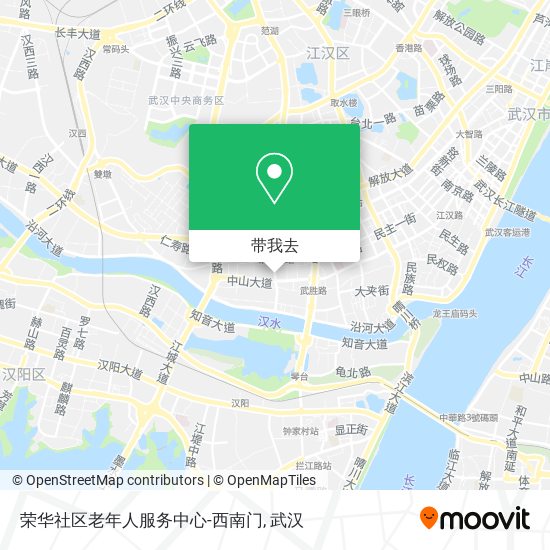 荣华社区老年人服务中心-西南门地图