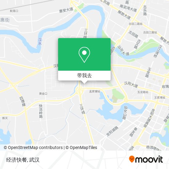 经济快餐地图