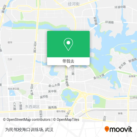 为民驾校海口训练场地图