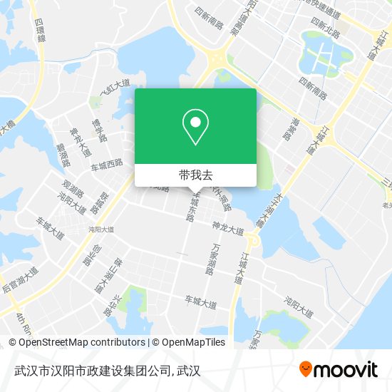 武汉市汉阳市政建设集团公司地图