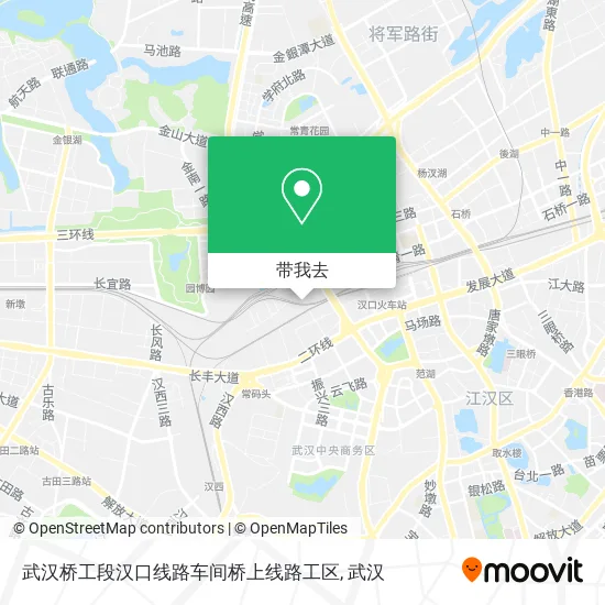 武汉桥工段汉口线路车间桥上线路工区地图
