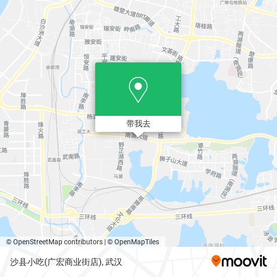 沙县小吃(广宏商业街店)地图