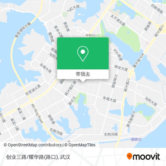 创业三路/耀华路(路口)地图
