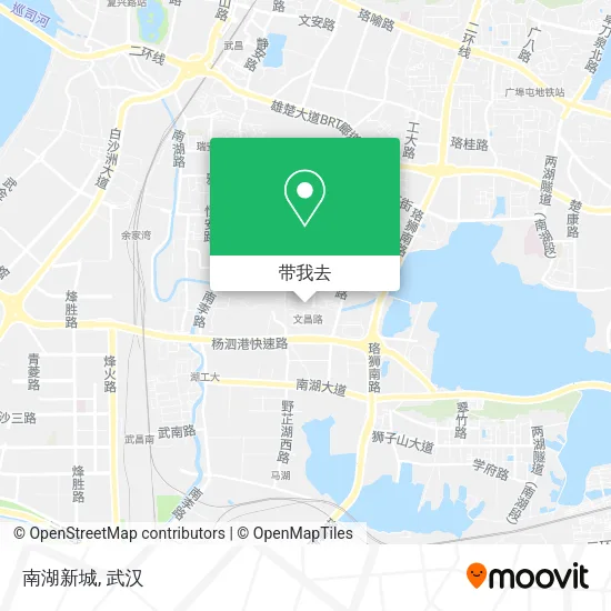 南湖新城地图