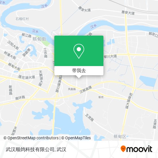 武汉顺鸽科技有限公司地图