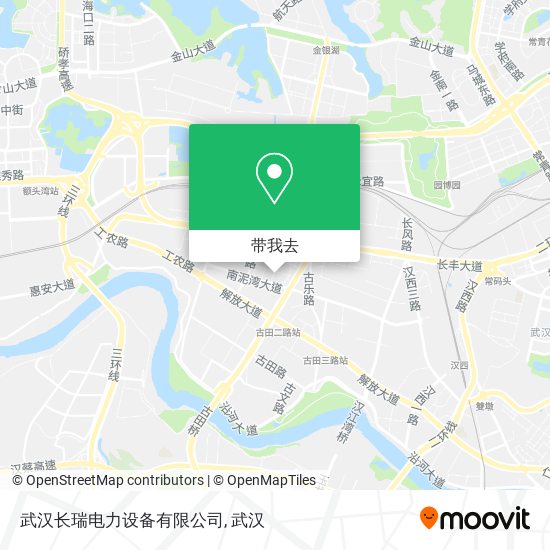 武汉长瑞电力设备有限公司地图