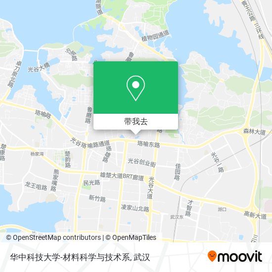 华中科技大学-材料科学与技术系地图