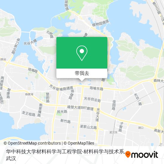 华中科技大学材料科学与工程学院-材料科学与技术系地图