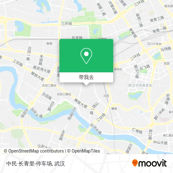 中民·长青里-停车场地图