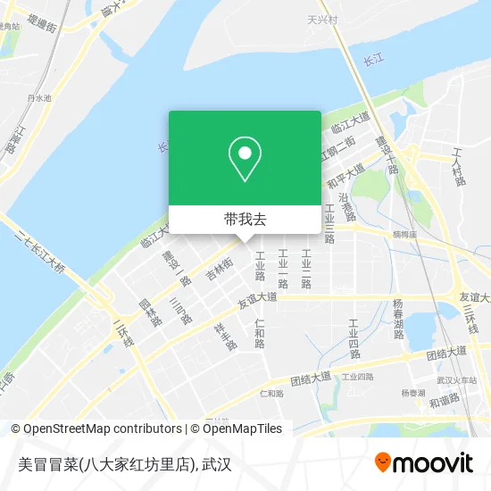 美冒冒菜(八大家红坊里店)地图