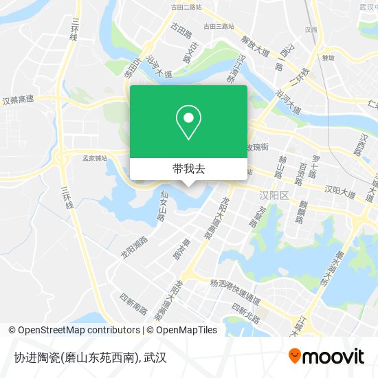 协进陶瓷(磨山东苑西南)地图