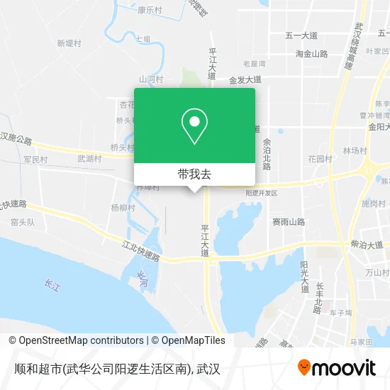 顺和超市(武华公司阳逻生活区南)地图