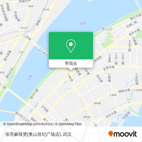 张亮麻辣烫(奥山世纪广场店)地图