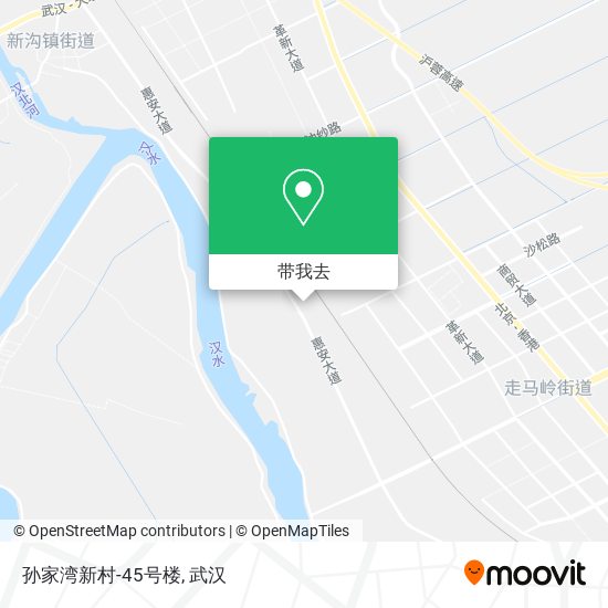 孙家湾新村-45号楼地图