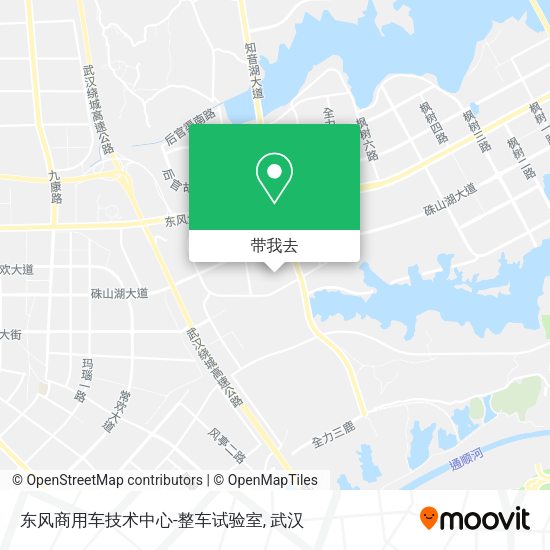 东风商用车技术中心-整车试验室地图