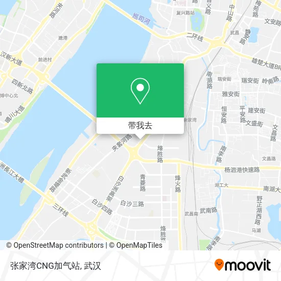 张家湾CNG加气站地图