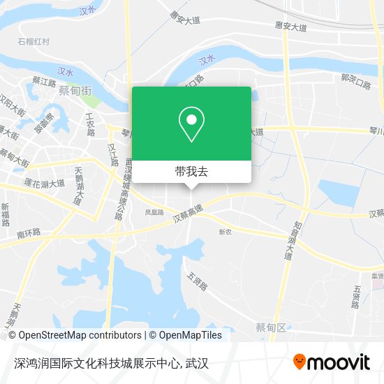 深鸿润国际文化科技城展示中心地图