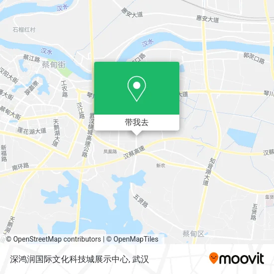 深鸿润国际文化科技城展示中心地图