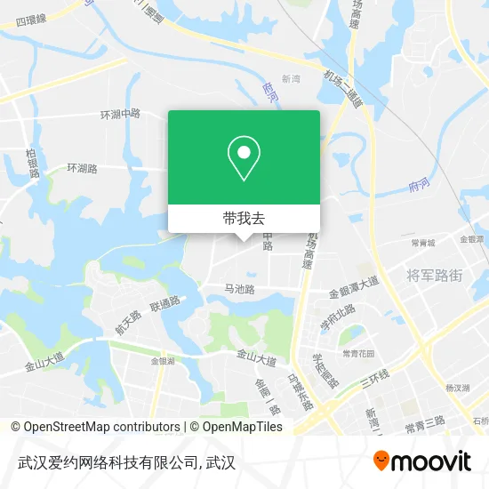 武汉爱约网络科技有限公司地图