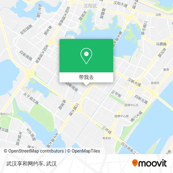 武汉享和网约车地图