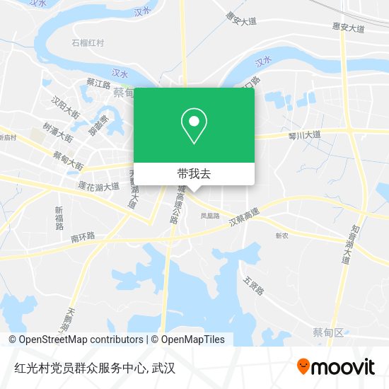 红光村党员群众服务中心地图