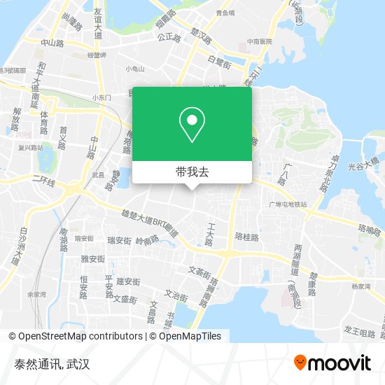 泰然通讯地图