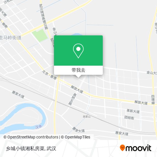 乡城小镇湘私房菜地图