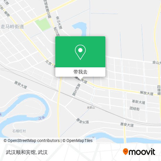 武汉顺和宾馆地图