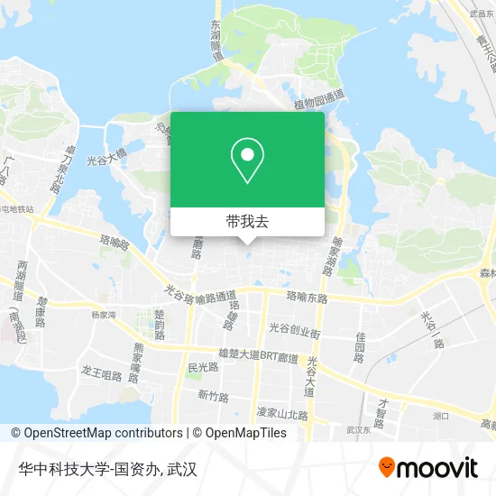 华中科技大学-国资办地图