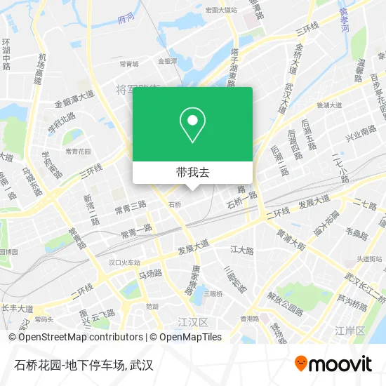 石桥花园-地下停车场地图